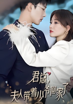 君总，夫人带着少爷回家了